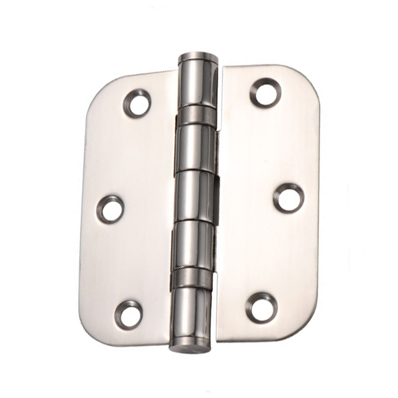 3.5"×3"×2.5mm Ø12 2BB Round Corners Butt Hinge